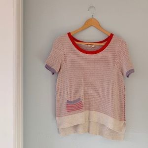 Moth Anthropologie High Low Knit Sweater